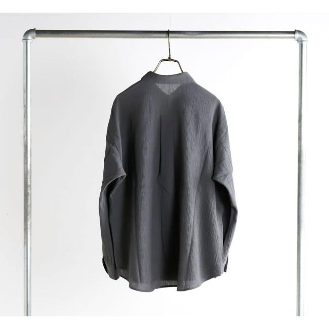 evam eva エヴァムエヴァ E261T052 コットンシャツ cotton shirt |  | 09