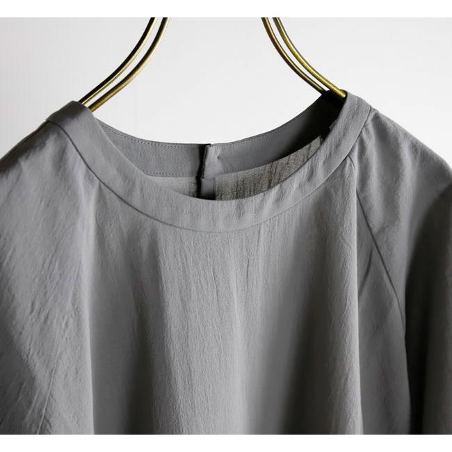 evam eva エヴァムエヴァ E261T120 コットンラグランスリーブ ワンピース cotton raglan one-pieceの画像