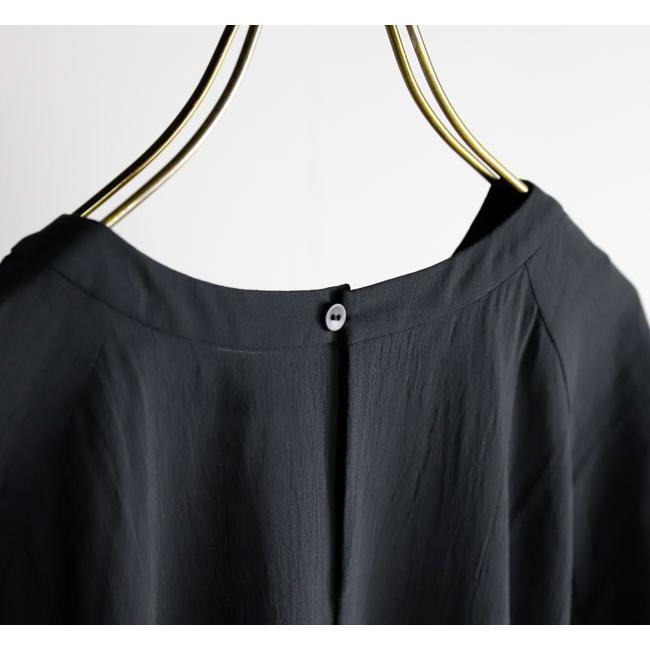 evam eva エヴァムエヴァ E261T120 コットンラグランスリーブ ワンピース cotton raglan one-pieceの画像