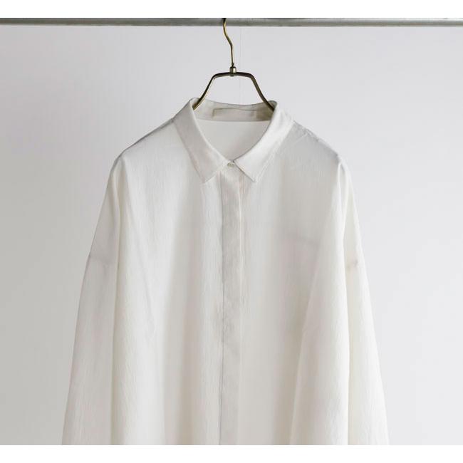 evam eva エヴァムエヴァ E261T118 コットン シャツ cotton shirt |  | 11