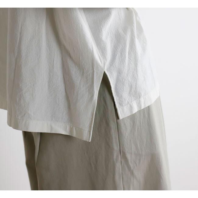 evam eva エヴァムエヴァ E261T118 コットン シャツ cotton shirt |  | 03