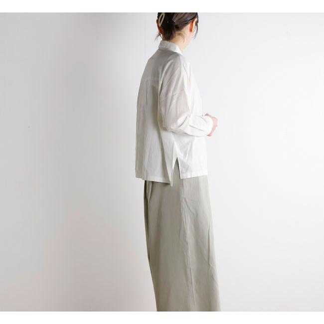 evam eva エヴァムエヴァ E261T118 コットン シャツ cotton shirt |  | 04