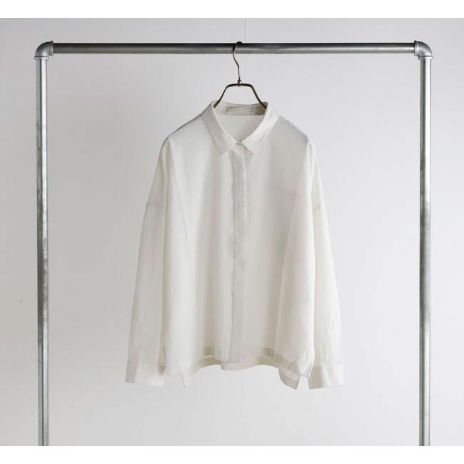 evam eva エヴァムエヴァ E261T118 コットン シャツ cotton shirt |  | 07