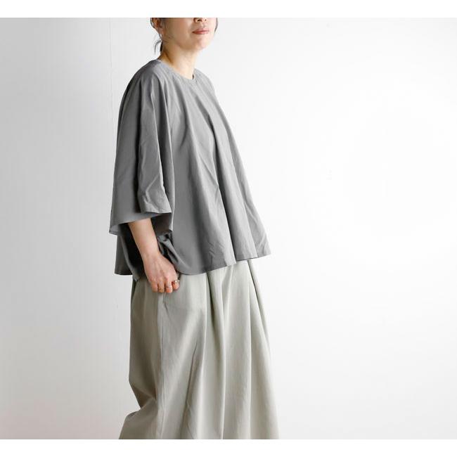 evam eva エヴァムエヴァ E261T119 コットンフレア プルオーバー cotton flare pullover |  | 04