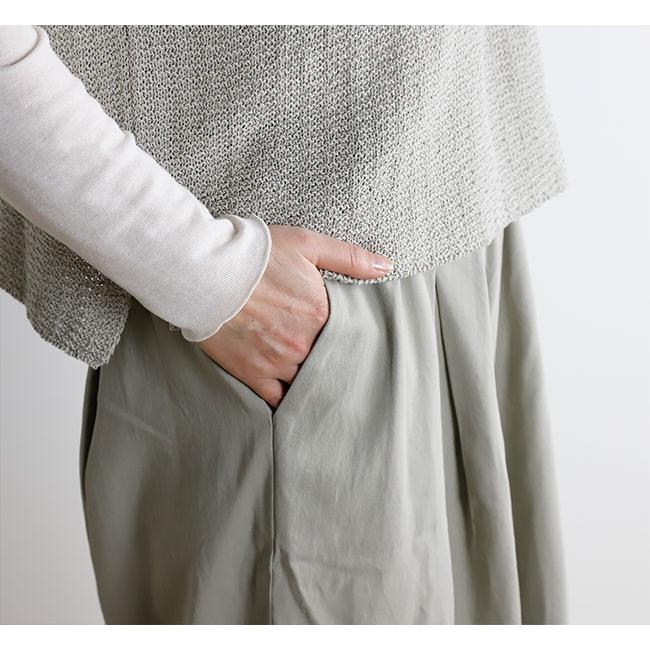 evam eva エヴァムエヴァ E261T061 コットン キュロットパンツ cotton culottes |  | 11