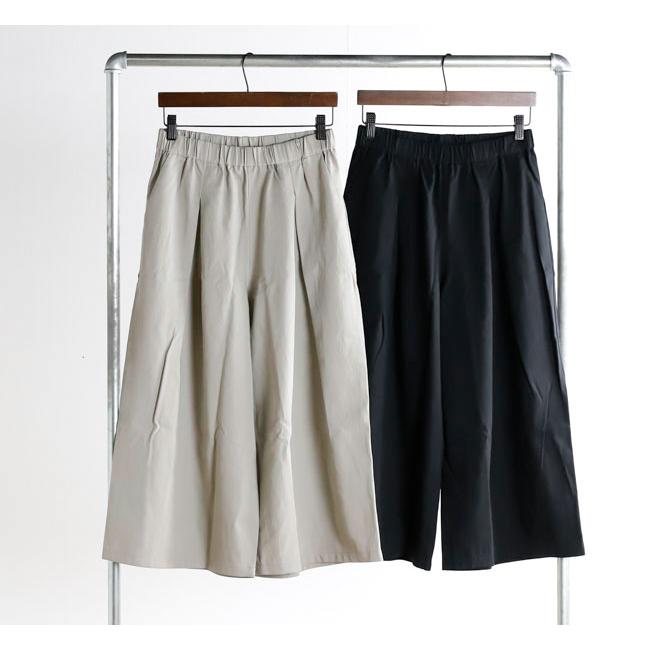 evam eva エヴァムエヴァ E261T061 コットン キュロットパンツ cotton culottes |  | 05