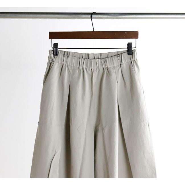 evam eva エヴァムエヴァ E261T061 コットン キュロットパンツ cotton culottes |  | 09