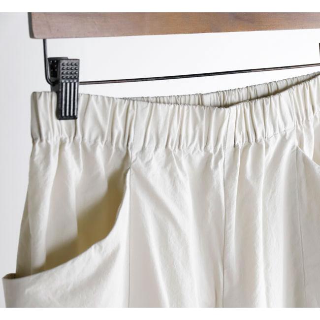 evam eva エヴァムエヴァ E261T130 コットンクロップドパンツ cotton cropped pants |  | 10