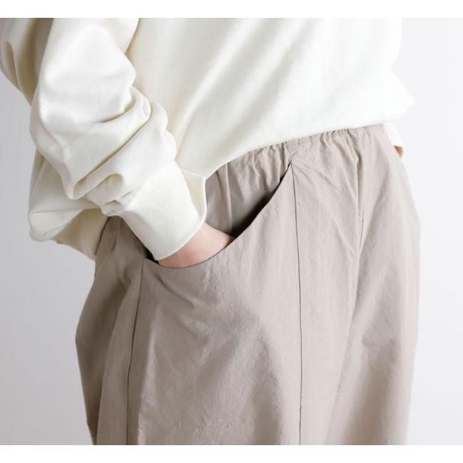 evam eva エヴァムエヴァ E261T130 コットンクロップドパンツ cotton cropped pants |  | 01