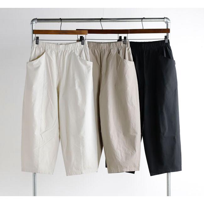 evam eva エヴァムエヴァ E261T130 コットンクロップドパンツ cotton cropped pants |  | 04