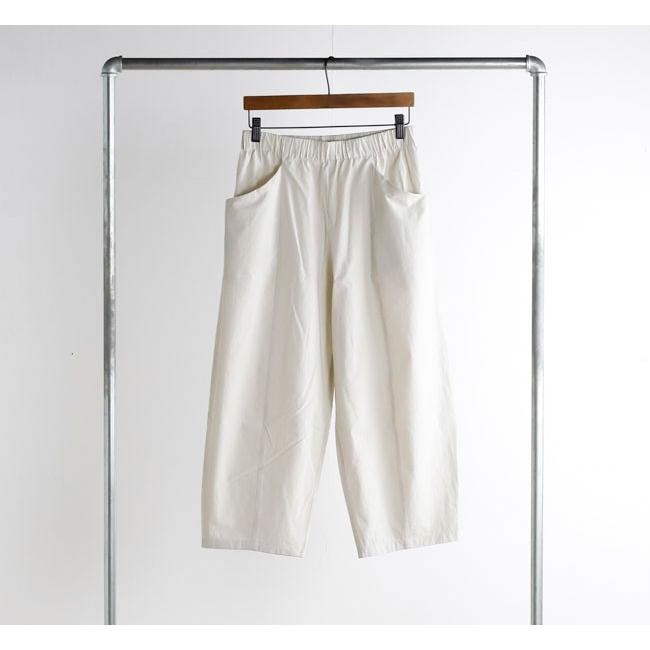 evam eva エヴァムエヴァ E261T130 コットンクロップドパンツ cotton cropped pants |  | 05