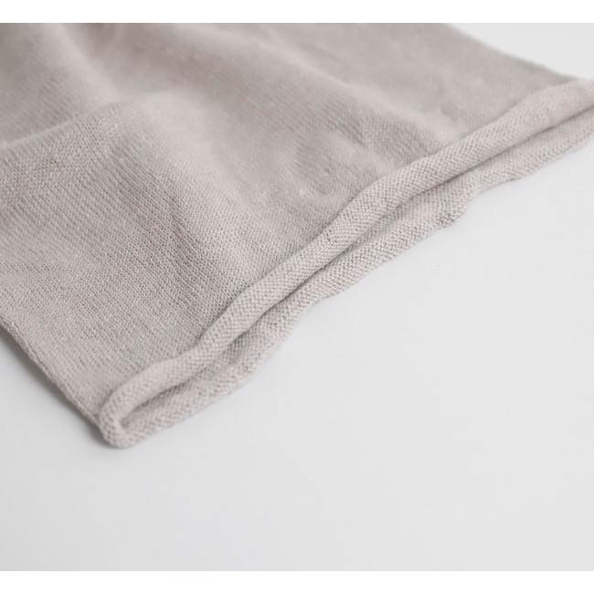 evam eva エヴァムエヴァ E261G142 リネンスヌード linen snood |  | 12