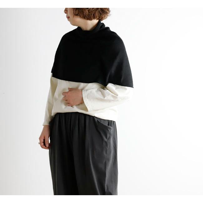 evam eva エヴァムエヴァ E261G142 リネンスヌード linen snood |  | 03
