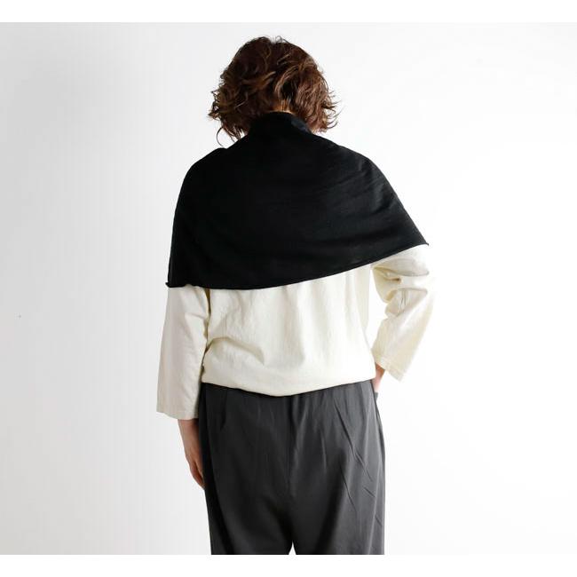 evam eva エヴァムエヴァ E261G142 リネンスヌード linen snood |  | 05