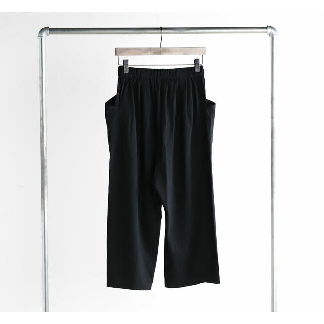 evam eva エヴァムエヴァ E261C170 カットソークロップドパンツ cut&sew cropped pants |  | 10