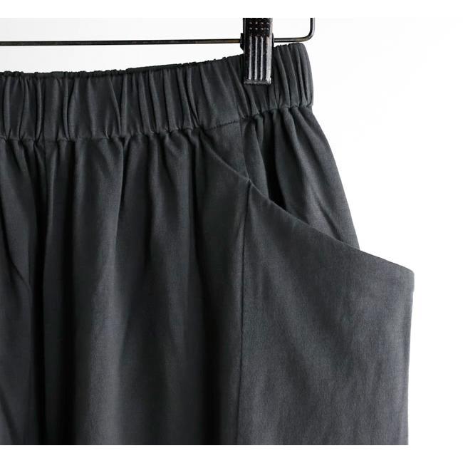 evam eva エヴァムエヴァ E261C170 カットソークロップドパンツ cut&sew cropped pants |  | 17