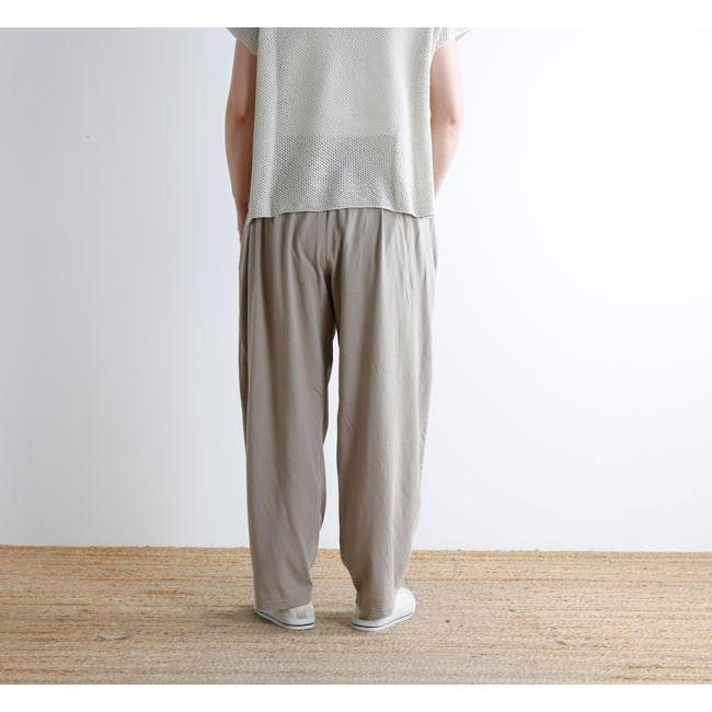 evam eva エヴァムエヴァ E261C171 カットソーワイドパンツ cut&sew wide pants |  | 04