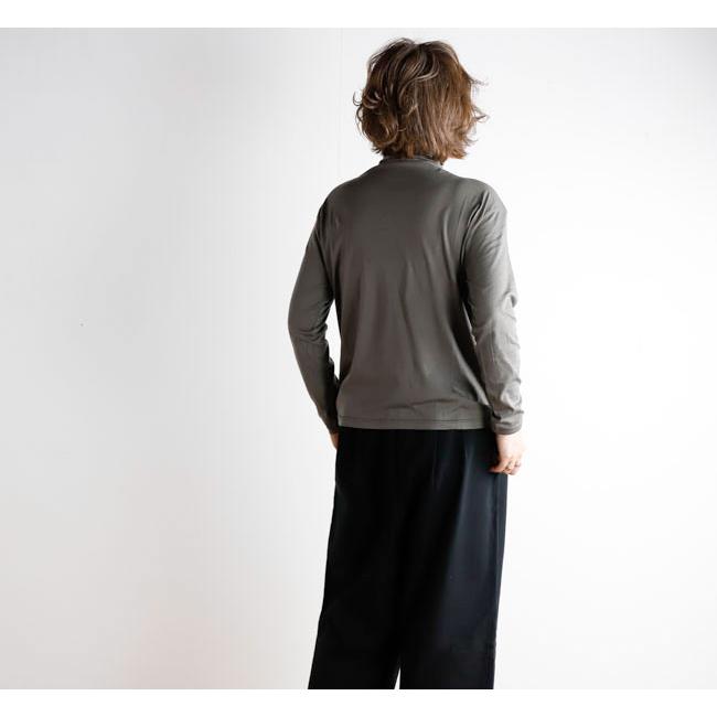 evam eva エヴァムエヴァ E263C005 カットソータートルネック　cut&sew turtleneck |  | 04