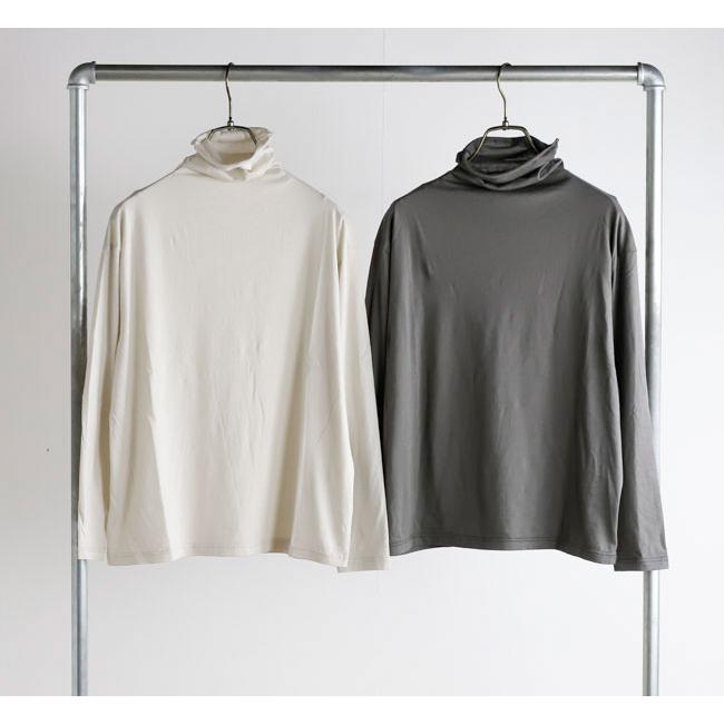 evam eva エヴァムエヴァ E263C005 カットソータートルネック　cut&sew turtleneck |  | 05