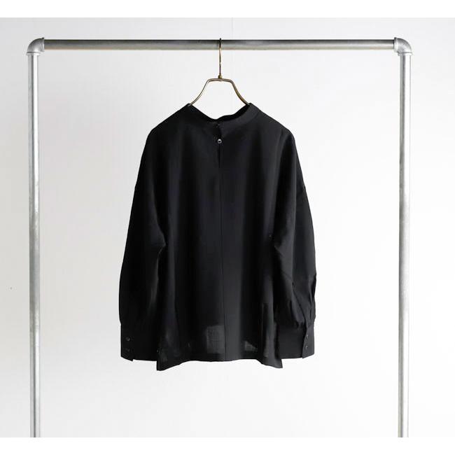 evam eva エヴァムエヴァ E263T073 ウールタックプルオーバー　wool tuck pullover |  | 16