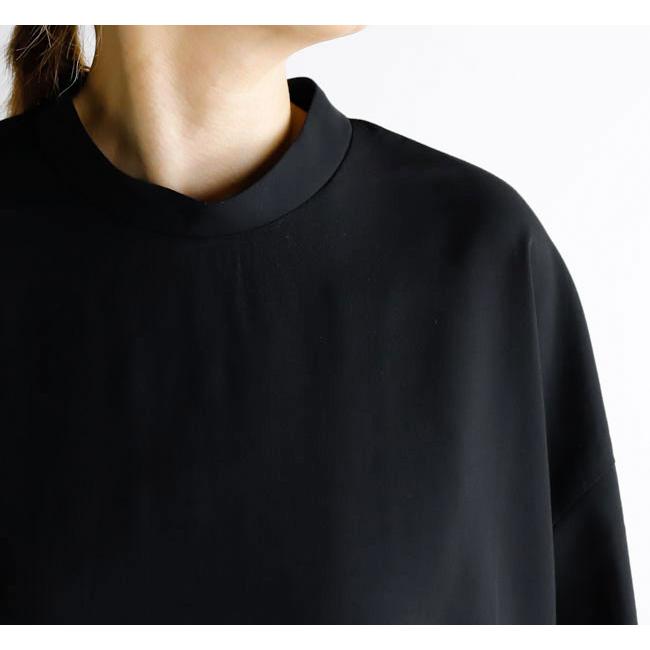 evam eva エヴァムエヴァ E263T073 ウールタックプルオーバー　wool tuck pullover |  | 02