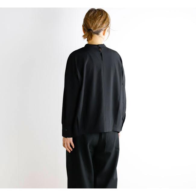 evam eva エヴァムエヴァ E263T073 ウールタックプルオーバー　wool tuck pullover |  | 06
