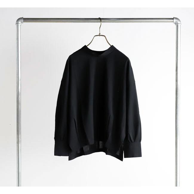 evam eva エヴァムエヴァ E263T073 ウールタックプルオーバー　wool tuck pullover |  | 07