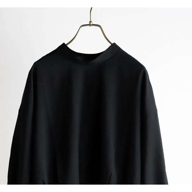 evam eva エヴァムエヴァ E263T073 ウールタックプルオーバー　wool tuck pullover |  | 08