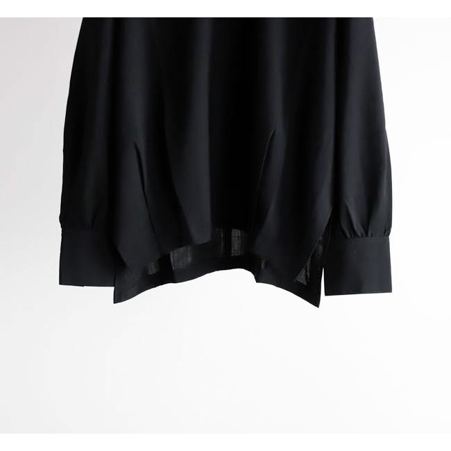 evam eva エヴァムエヴァ E263T073 ウールタックプルオーバー　wool tuck pullover |  | 09