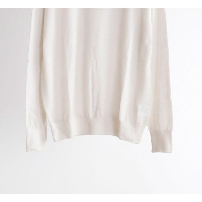 evam eva エヴァムエヴァ E263K038　 ウールカシミアプルオーバー　wool cashmere pullover |  | 11