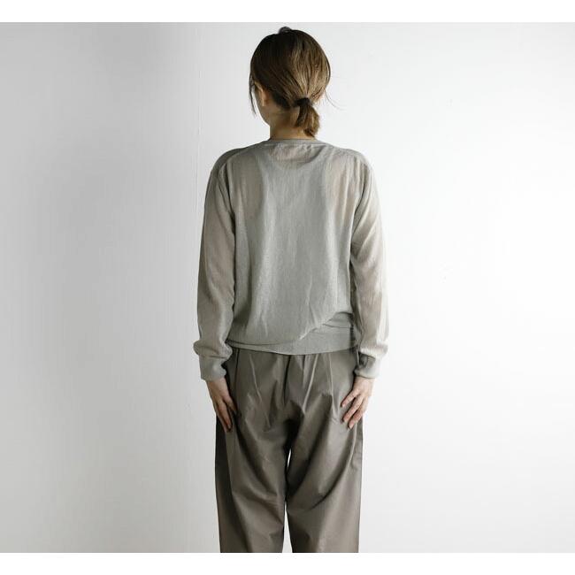 evam eva エヴァムエヴァ E263K038　 ウールカシミアプルオーバー　wool cashmere pullover |  | 04