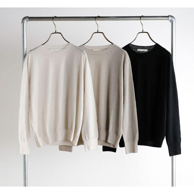 evam eva エヴァムエヴァ E263K038　 ウールカシミアプルオーバー　wool cashmere pullover |  | 05