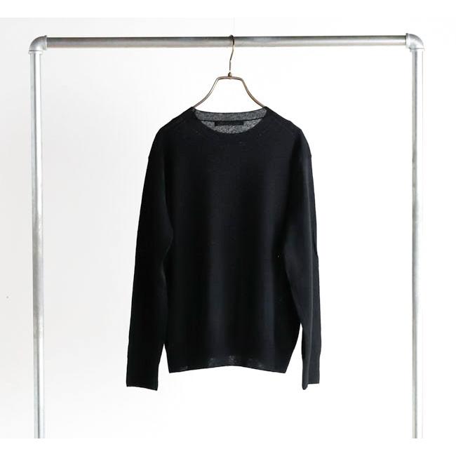 evam eva エヴァムエヴァ E263K038　 ウールカシミアプルオーバー　wool cashmere pullover |  | 09