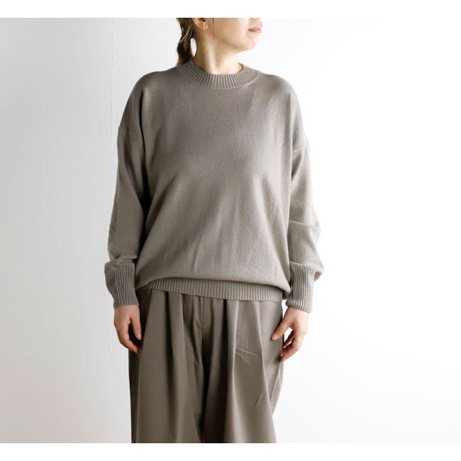 evam eva エヴァムエヴァ E263K065　 ウールプルオーバー　wool pullover | 