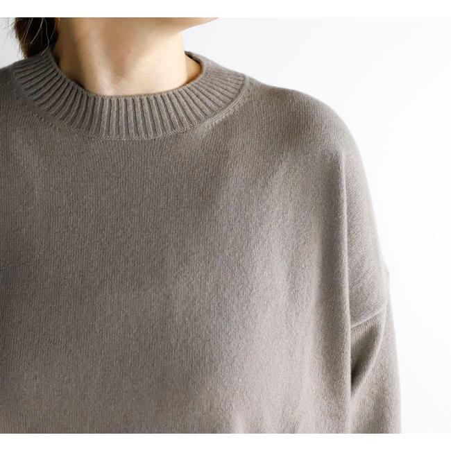 evam eva エヴァムエヴァ E263K065　 ウールプルオーバー　wool pullover |  | 01