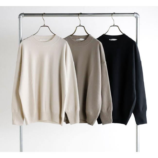 evam eva エヴァムエヴァ E263K065　 ウールプルオーバー　wool pullover |  | 04