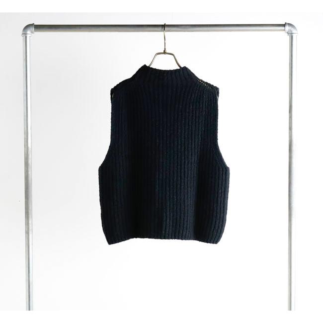 evam eva エヴァムエヴァ E263K106 リニュー ウール ベスト renew-wool vest |  | 10