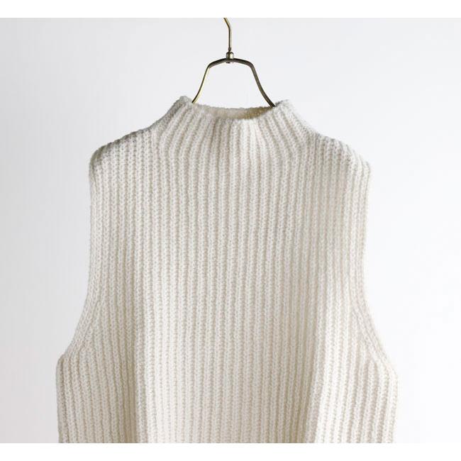 evam eva エヴァムエヴァ E263K106 リニュー ウール ベスト renew-wool vest |  | 11