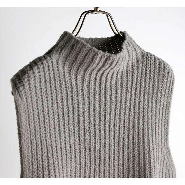 evam eva エヴァムエヴァ E263K106 リニュー ウール ベスト renew-wool vest |  | 13