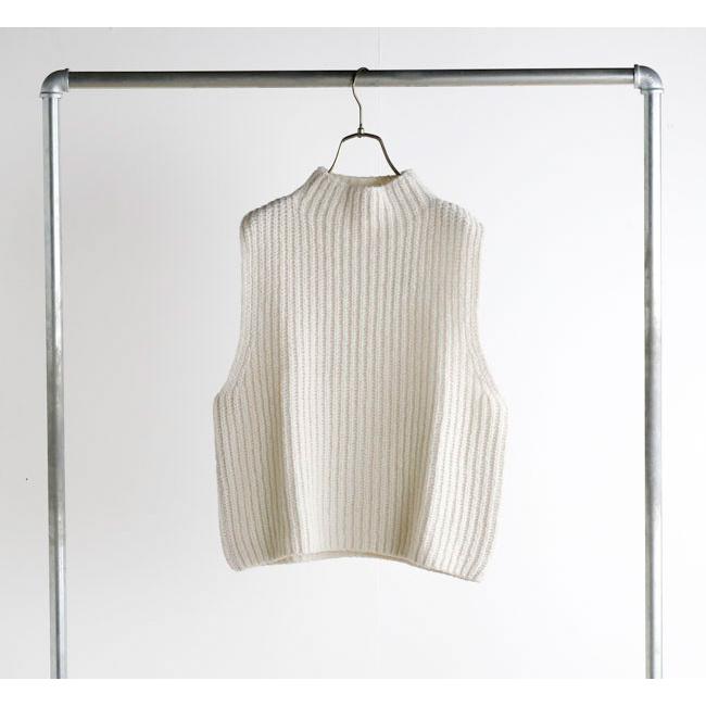 evam eva エヴァムエヴァ E263K106 リニュー ウール ベスト renew-wool vest |  | 07