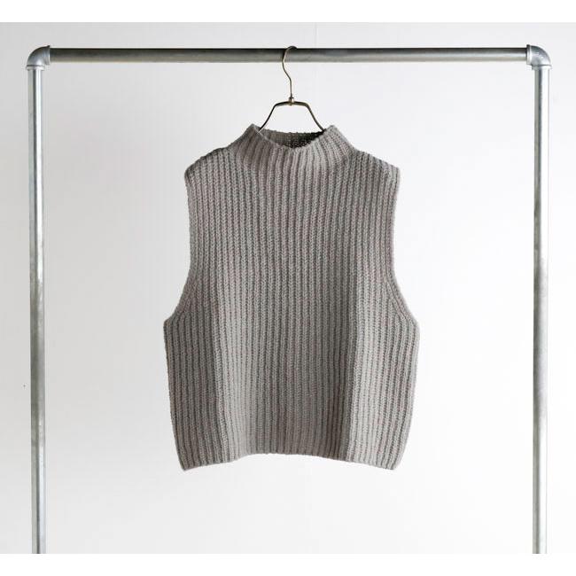 evam eva エヴァムエヴァ E263K106 リニュー ウール ベスト renew-wool vest |  | 08