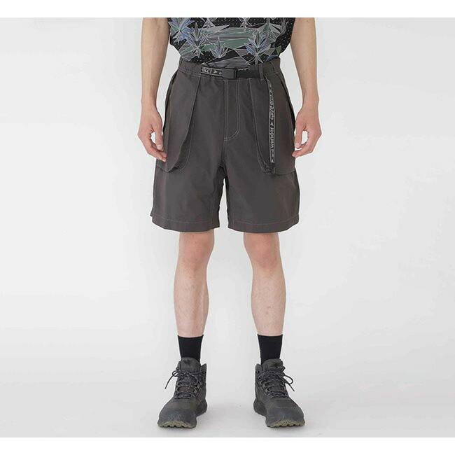 SALE30%OFF // GRAMICCI×and wander グラミチ×アンドワンダー BRUSHED NYLON SHORT ブラッシュナイロンショーツ GUP5-S3002-M | 
