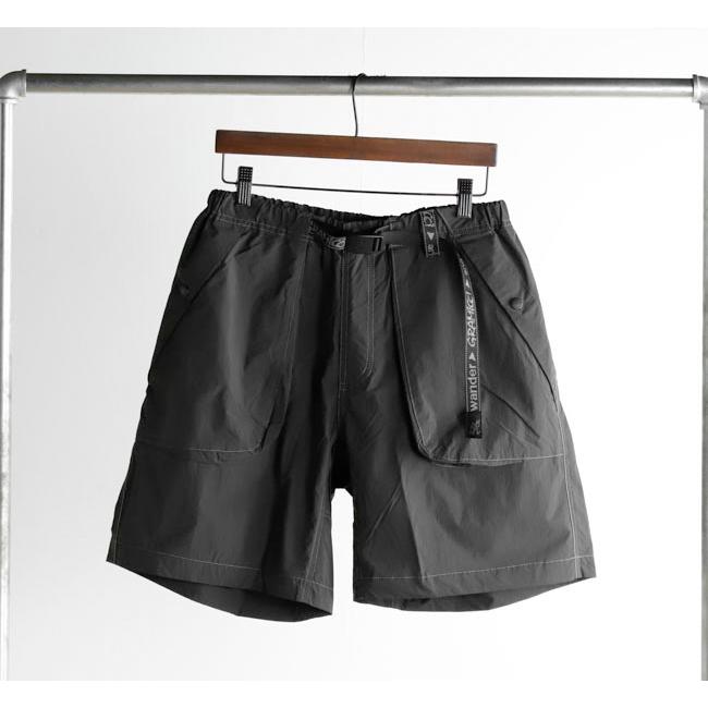 SALE30%OFF // GRAMICCI×and wander グラミチ×アンドワンダー BRUSHED NYLON SHORT ブラッシュナイロンショーツ GUP5-S3002-M |  | 07