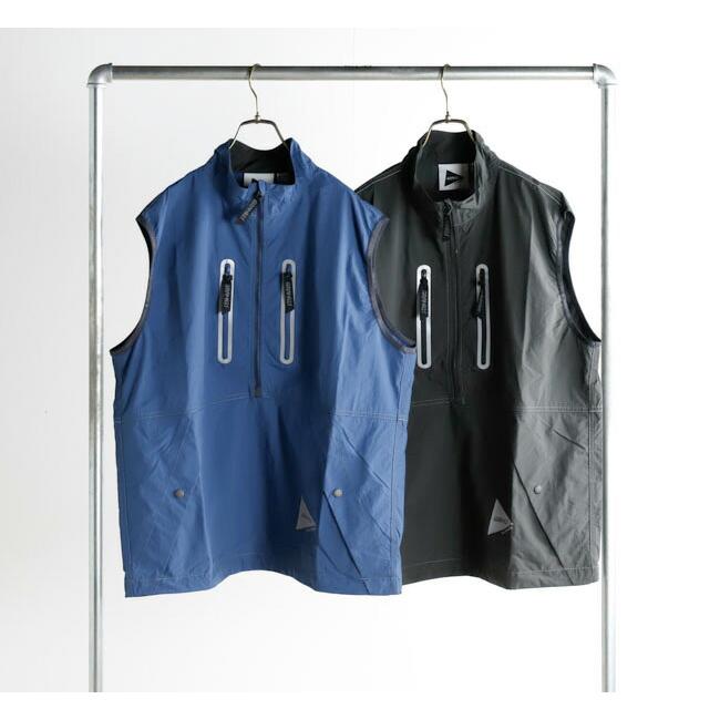 SALE30%OFF // GRAMICCI×and wander グラミチ×アンドワンダー BRUSHED NYLON VEST ブラッシュナイロンベスト GUJ5-S3001 |  | 04