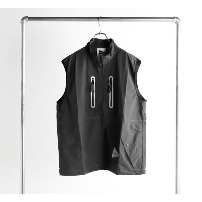 SALE30%OFF // GRAMICCI×and wander グラミチ×アンドワンダー BRUSHED NYLON VEST ブラッシュナイロンベスト GUJ5-S3001 |  | 06