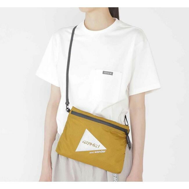 SALE30%OFF //GRAMICCI×and wander グラミチ×アンドワンダー NYLON SACOCHE ナイロンサコッシュ GAC5-S3013 |  | 03