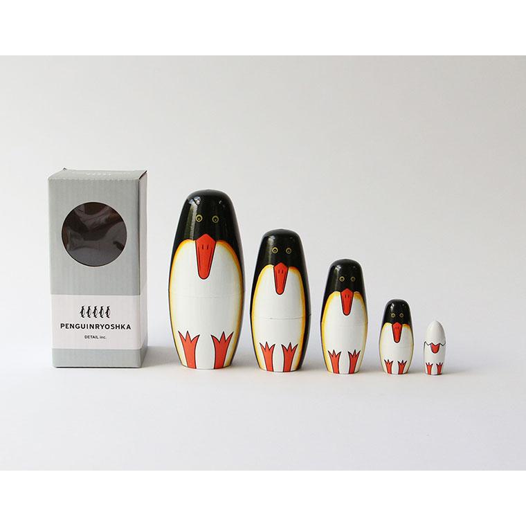 ペンギン マトリョーシカ 5P 雑貨】Suicaのペンギン はりこーシカ