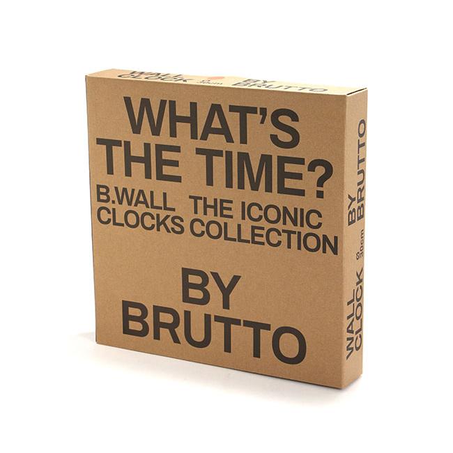 Brutto Wall Clock "Hurry up" ブルット ウォール クロック "ハリーアップ" アートな壁掛け時計 3763H |  | 07