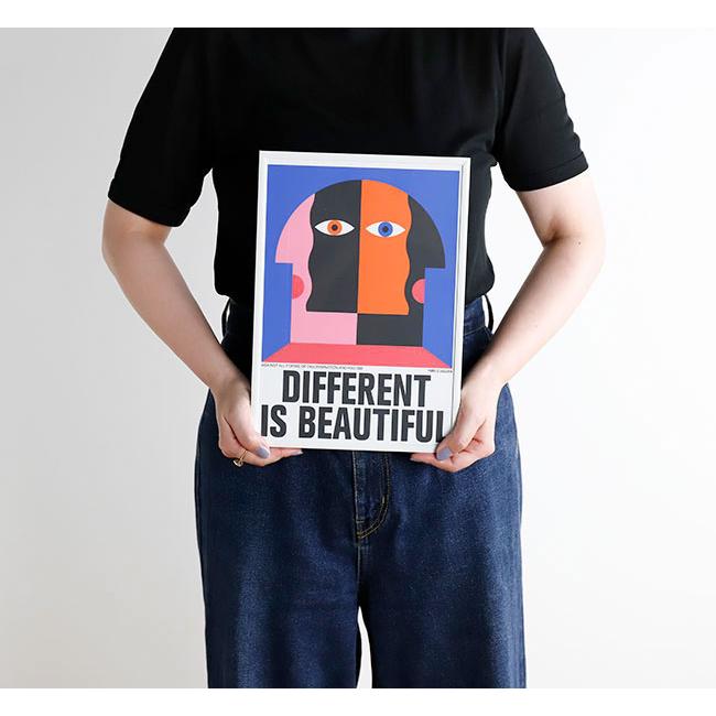 Brutto Fine Art Prints A4 "Different is beautiful" ファイン アート プリント A4 "ディファレント イズ ビューティフル" アートポスター 3765D |  | 01