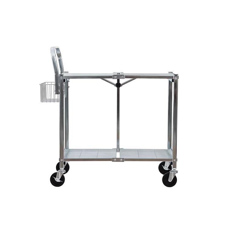 DETAIL 3770T2 メタル フォールディング カート "2 ティア" 機能性とタフさを両立したワゴンカート Metal Folding Cart "2 Tier" |  | 02